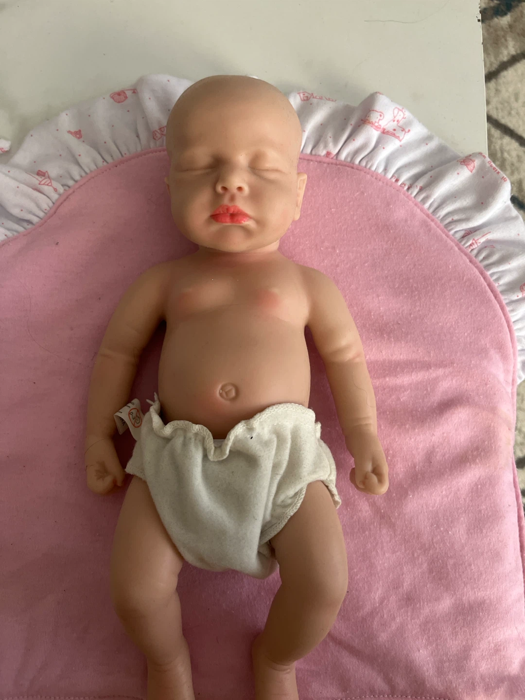 Realistic Baby Doll with Diaper - photo 2