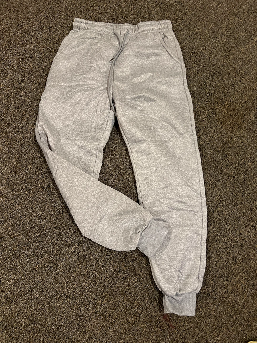 Kids  Fleece Lined Joggers - Grey - Medium