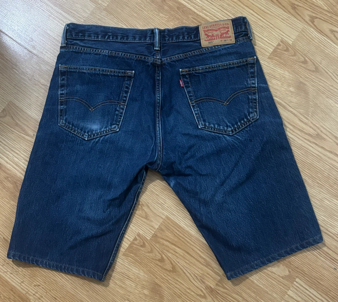 Levi's 505 Denim Shorts W36 L32 - photo 2