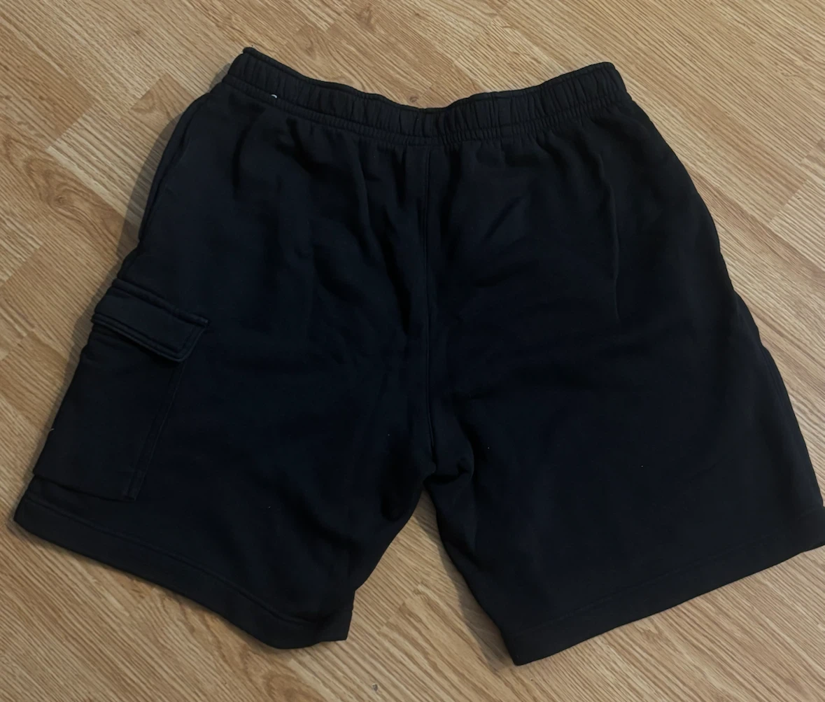 Nike Black Fleece Cargo Shorts (men’s medium) - photo 5