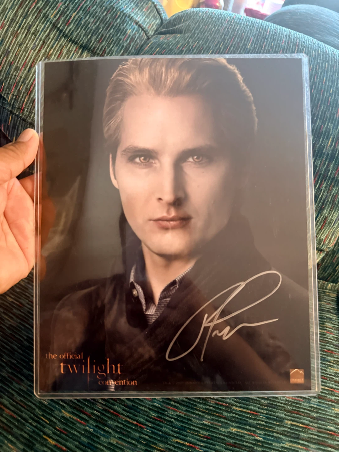 AUTOGRAPH PETER FACINELLI TWILIGHT CONVENTION - 2010 W/ COA