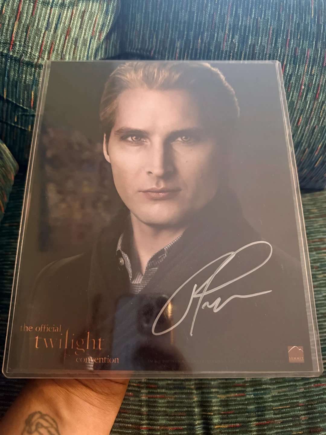 AUTOGRAPH PETER FACINELLI TWILIGHT CONVENTION - 2010 W/ COA - photo 4