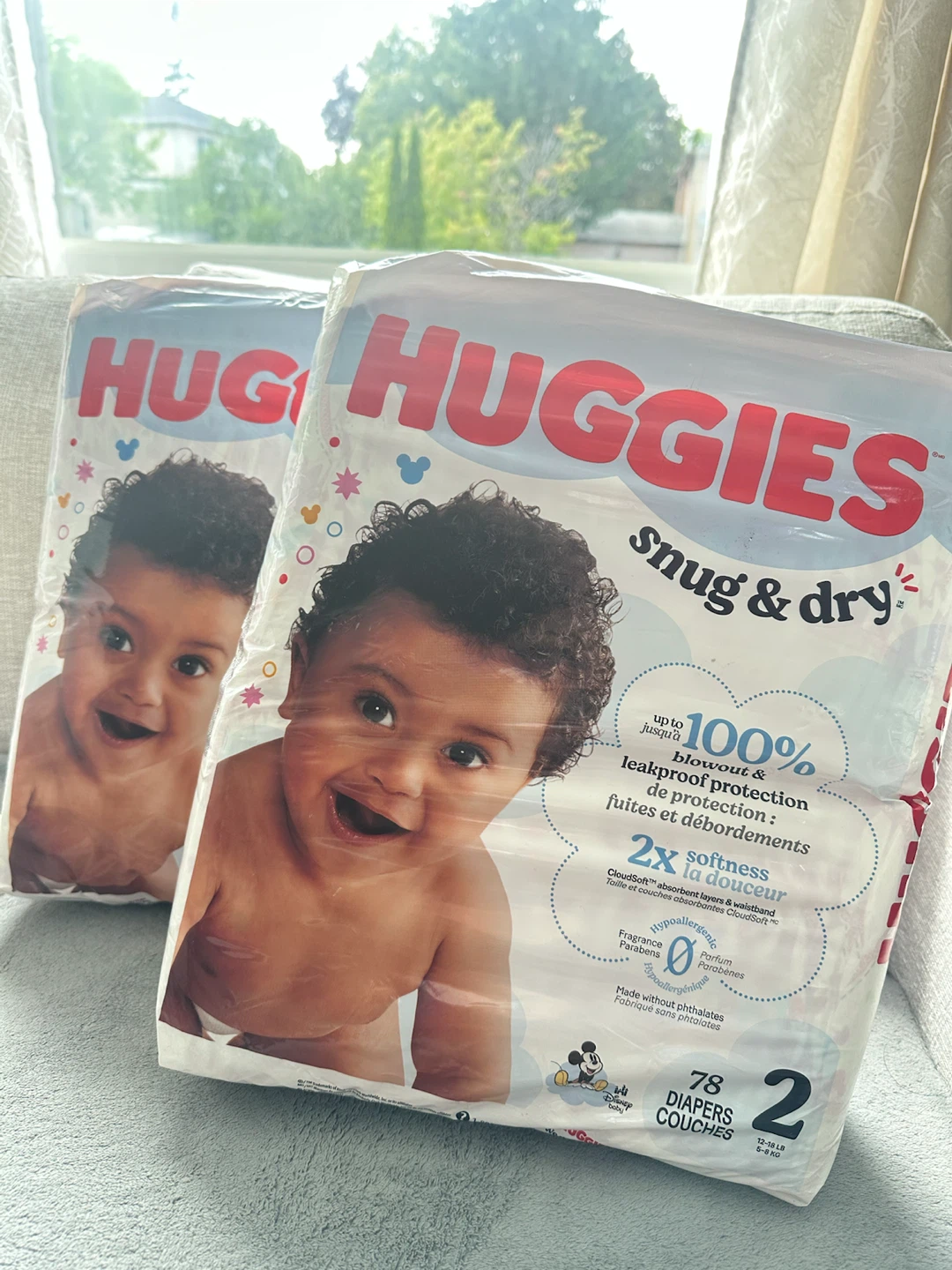Huggies Snug & Dry Diapers – Size 2