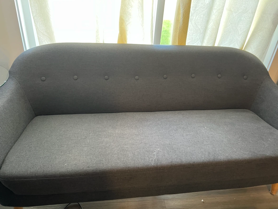 Dark Grey Loveseat
