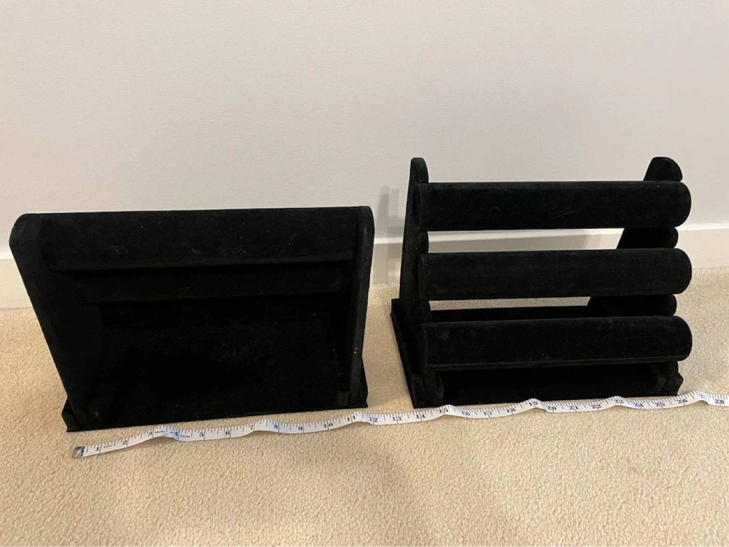 Black Velvet Jewelry Display Stands - photo 4