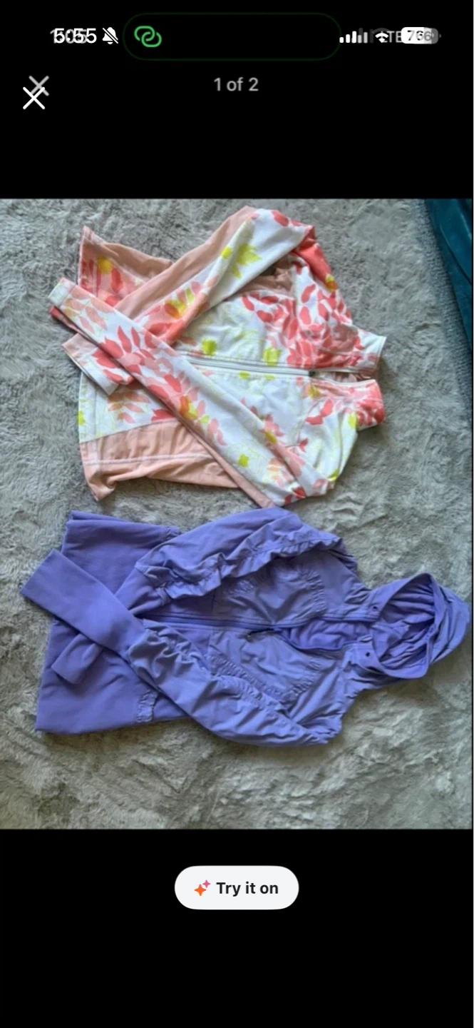 Bundle of two Lululemon jackets