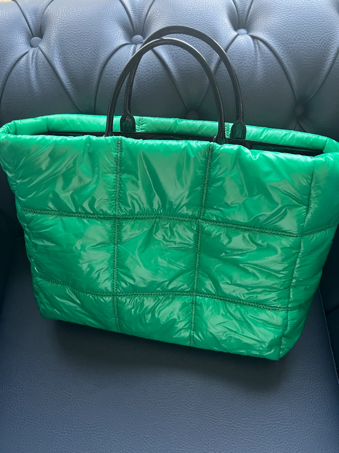 Furla Puffer Tote Bag - Green - photo 3
