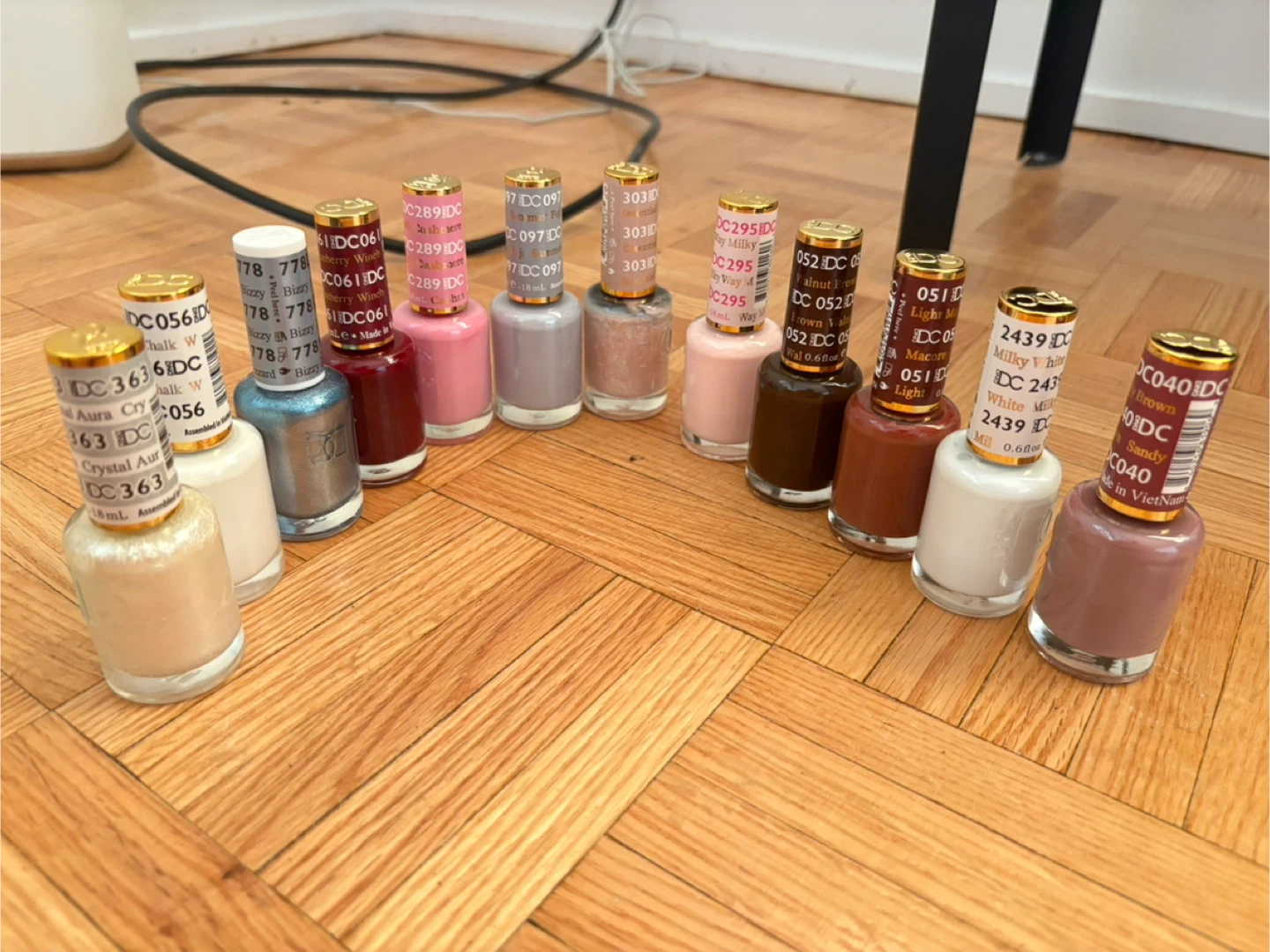 12 regular polish dnd