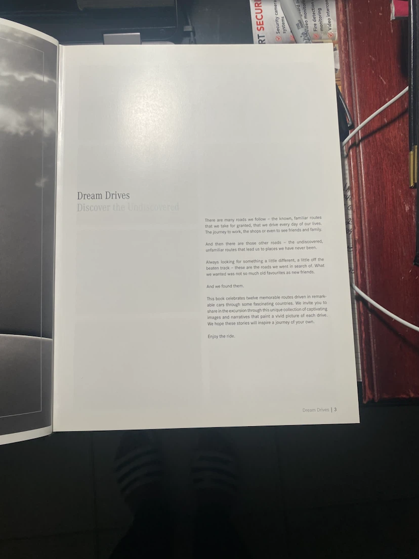 Mercedes-Benz Dream Drives Book - photo 2