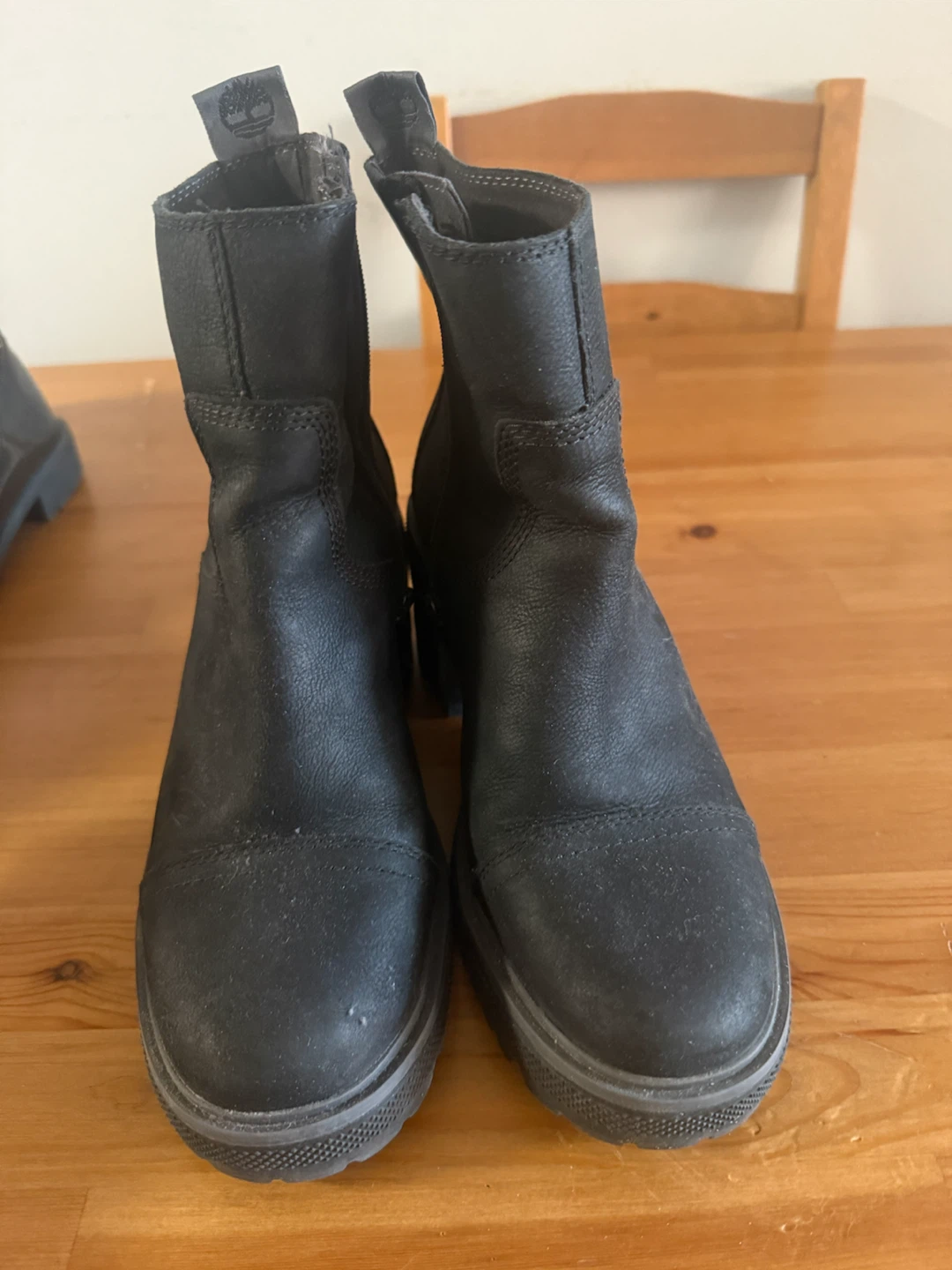 Timberland Black Leather Chelsea Boots