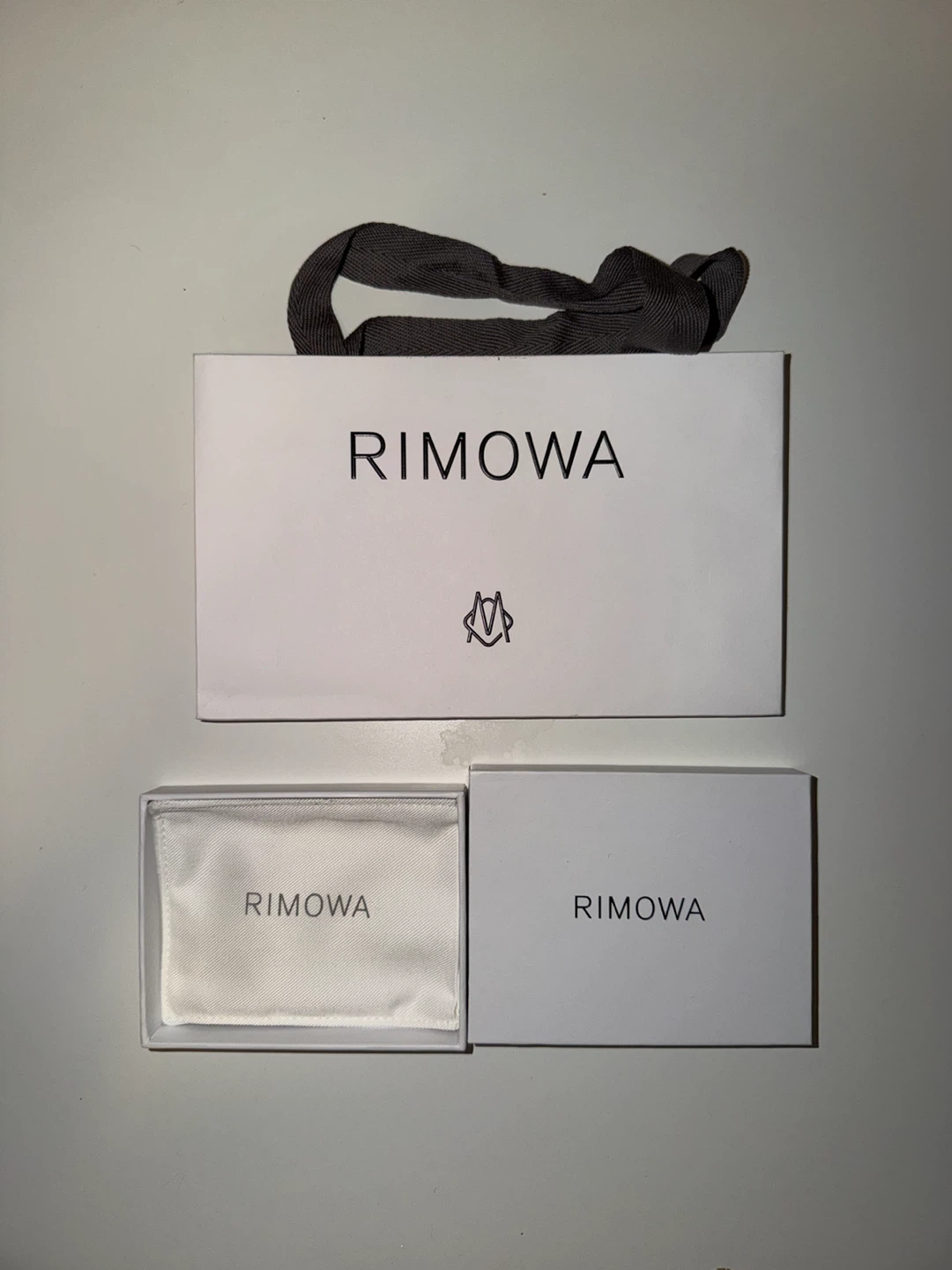 RIMOWA gift box and dust bag