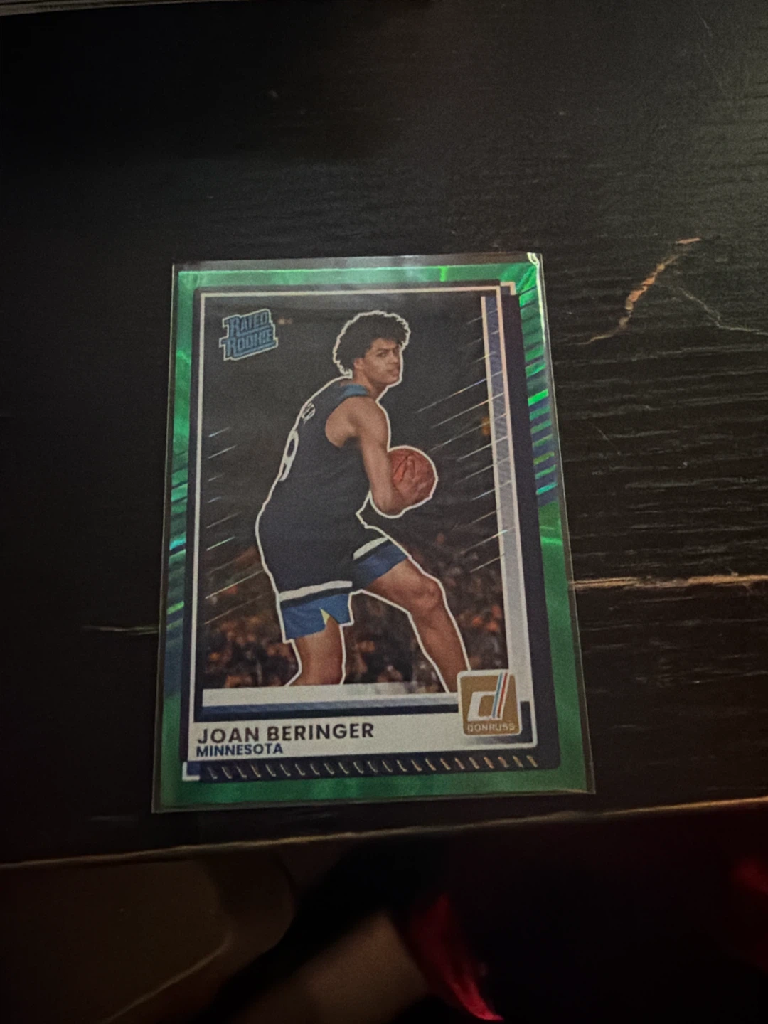 Donruss Joan Beringer Minnesota Rookie Card