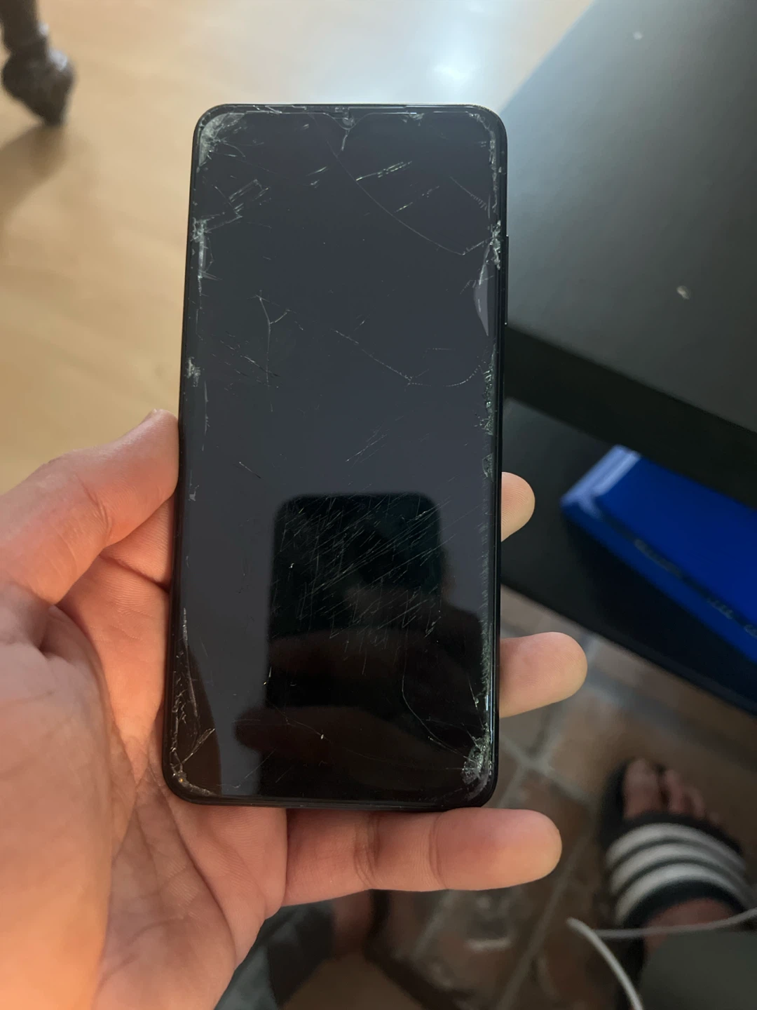 Black Samsung Galaxy A06 Smartphone