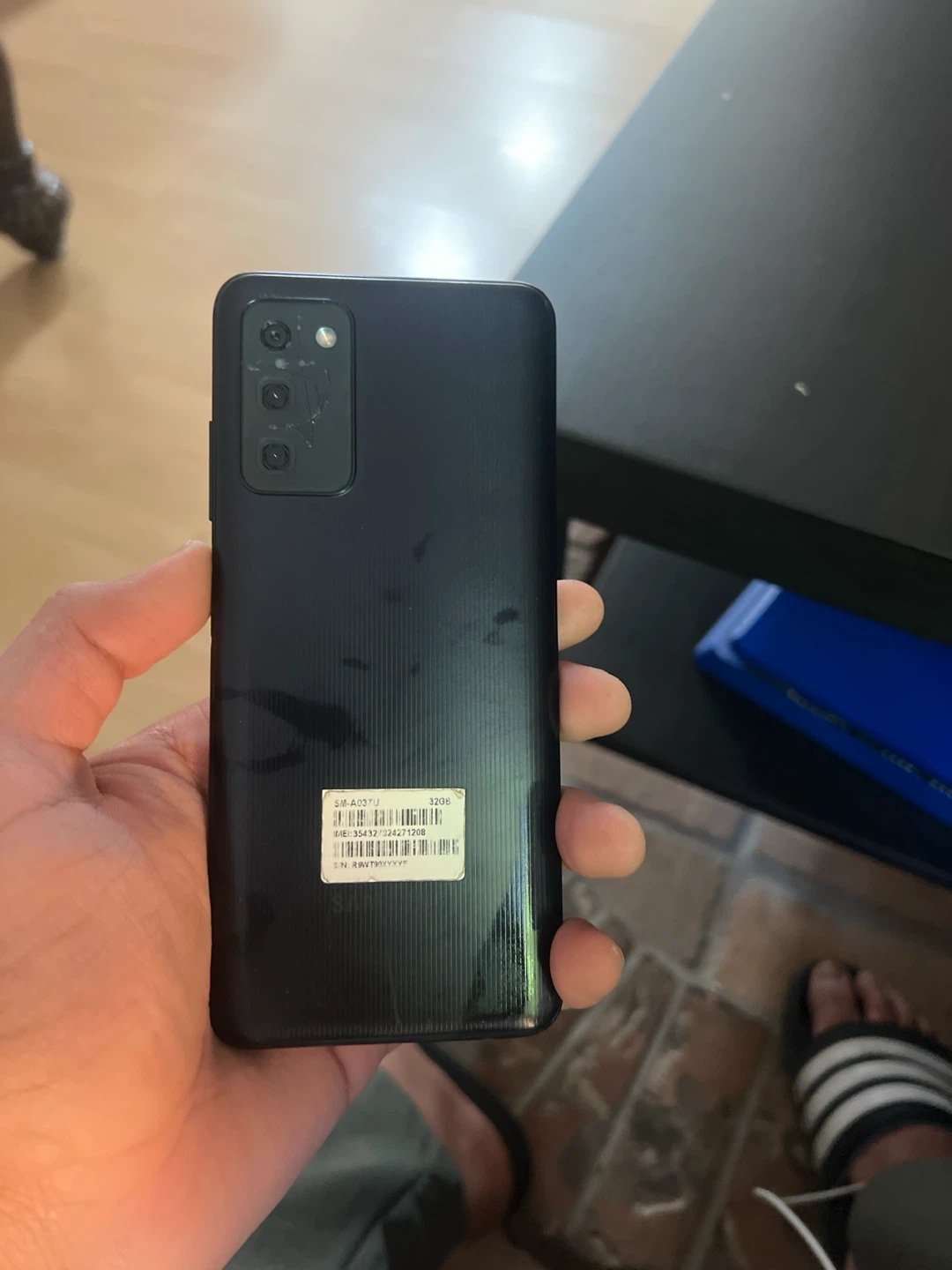 Black Samsung Galaxy A06 Smartphone - photo 2