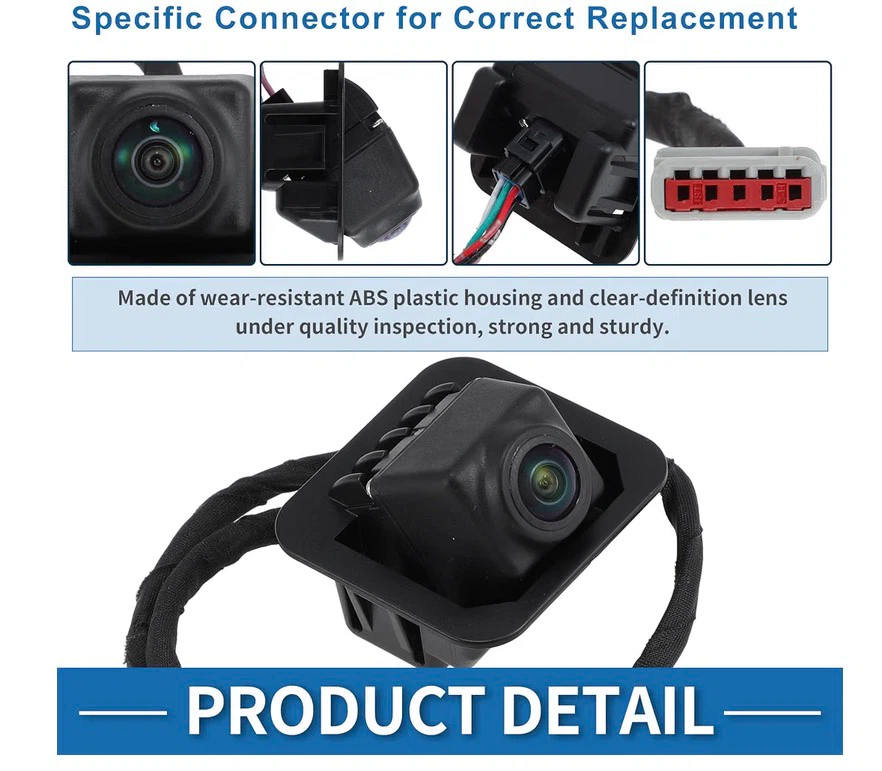 Rear View Backup Camera for GMC Terrain 2018-2024 GMC - photo 4