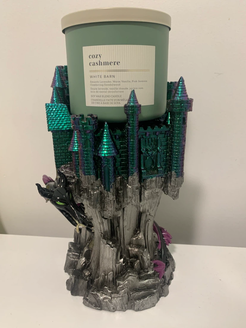 Bath & Body Works Disney Maleficent Castle Candle Holder - photo 4