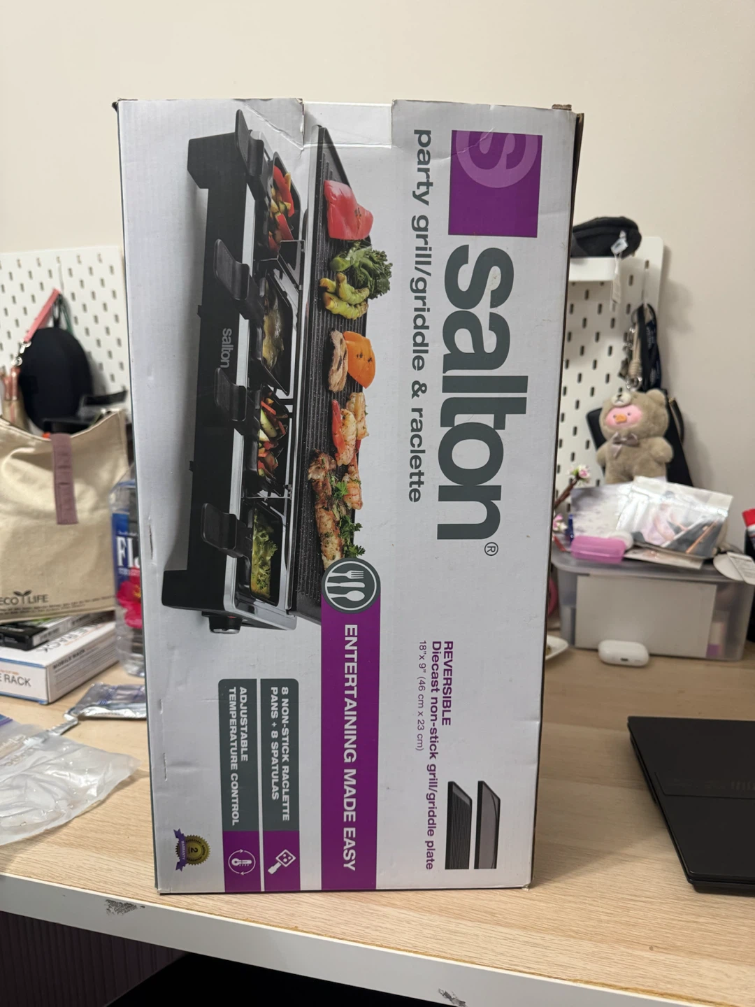 Salton Party Grill/Griddle & Raclette
