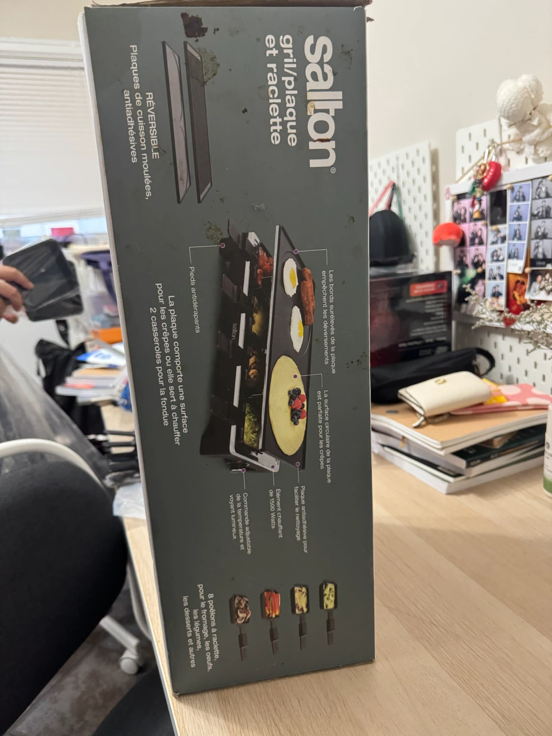 Salton Party Grill/Griddle & Raclette - photo 2