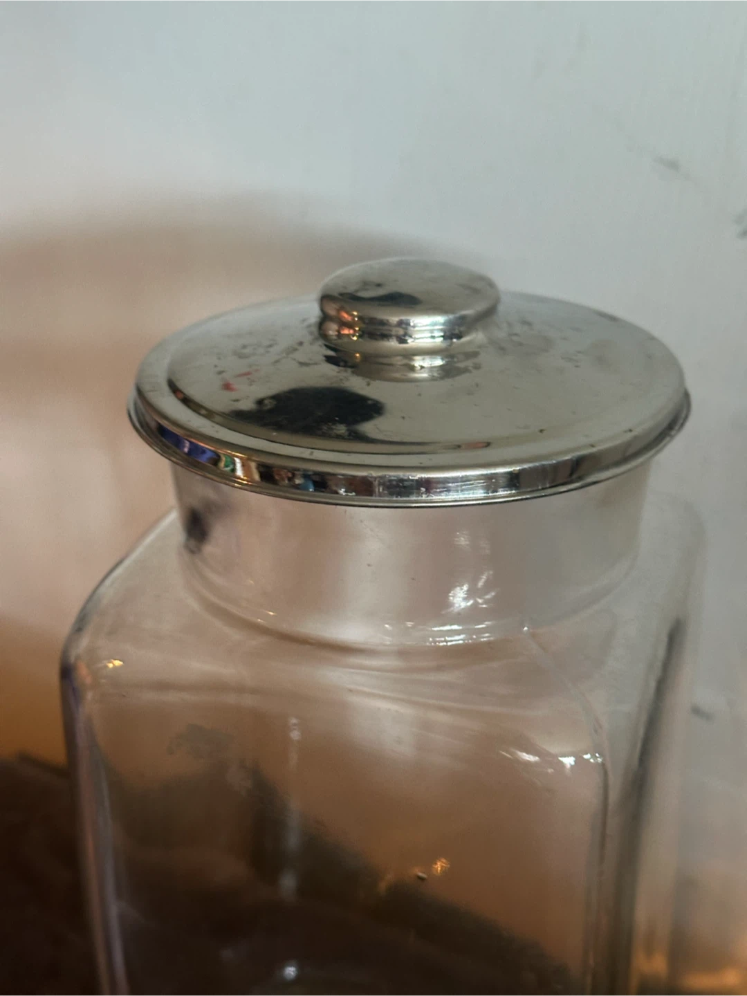 Antique store display candy jar - photo 2