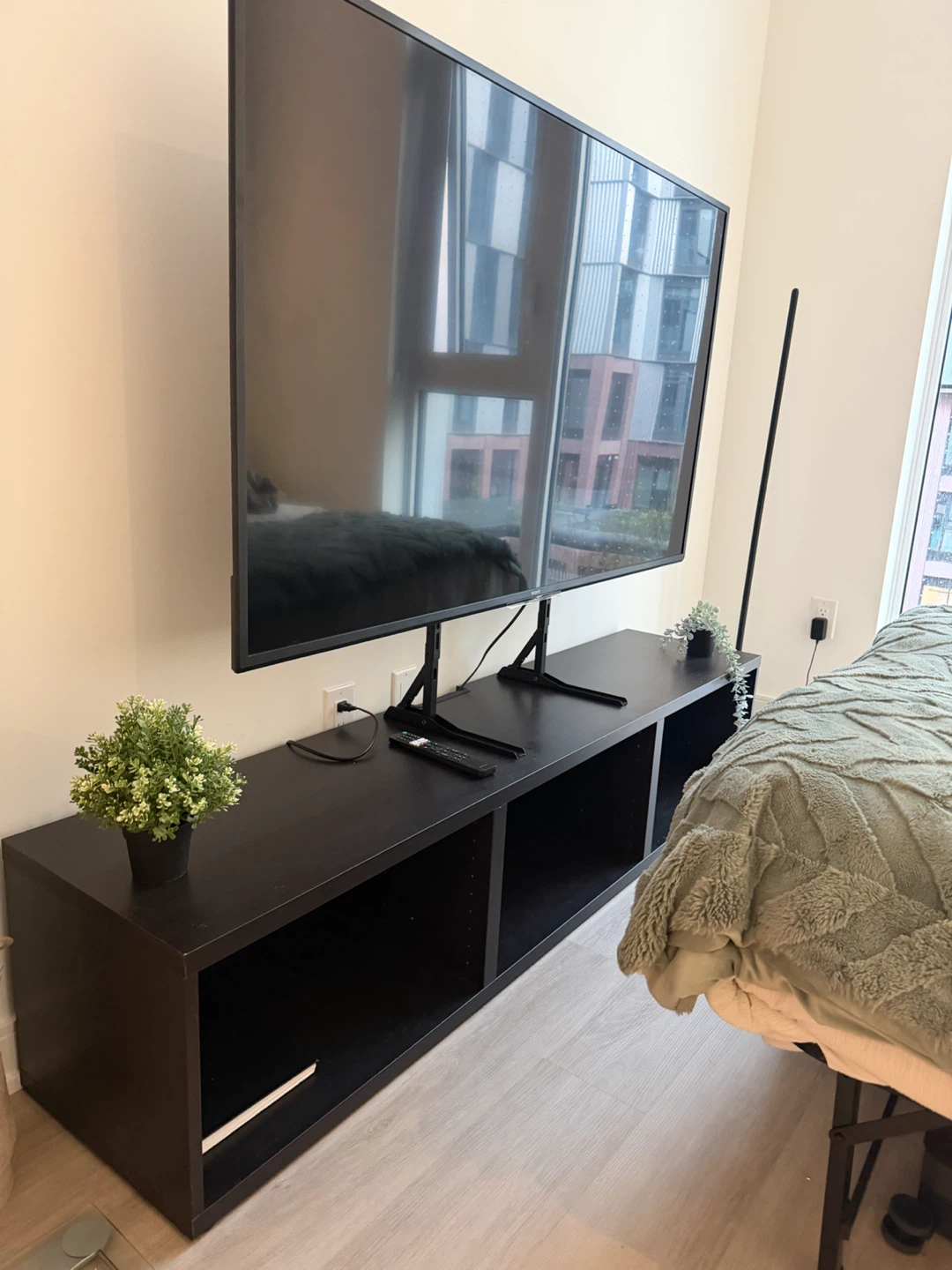 Sony BRAVIA 65” 4K Smart TV + IKEA TV Stand – $550 CAD