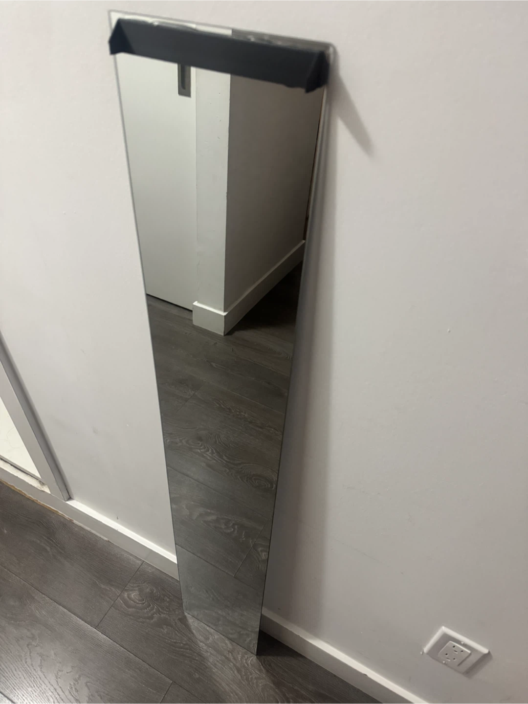 Tall Floor Mirror with Mounting Hardware - photo 3
