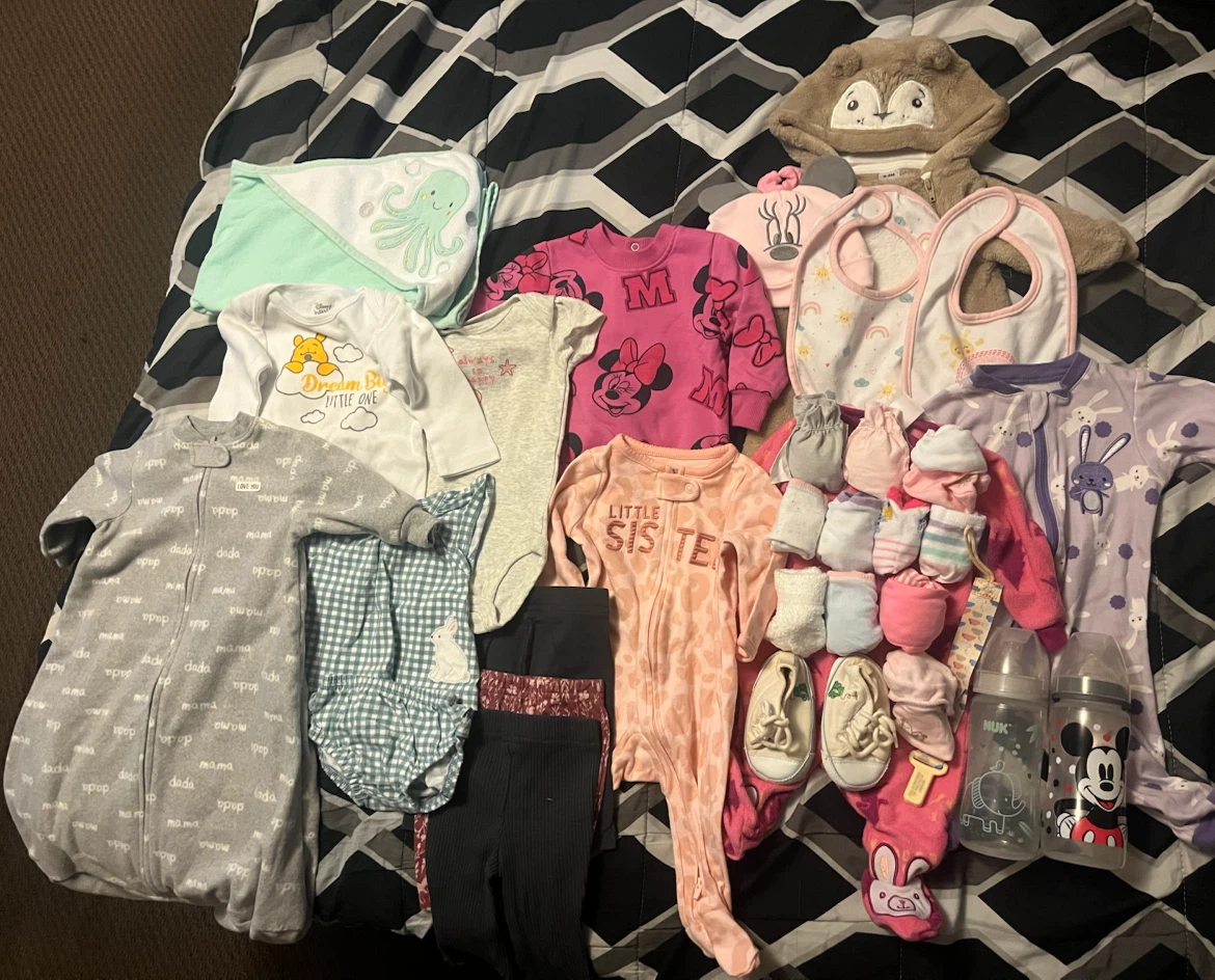 Baby girl  Clothing and Accessories Bundle