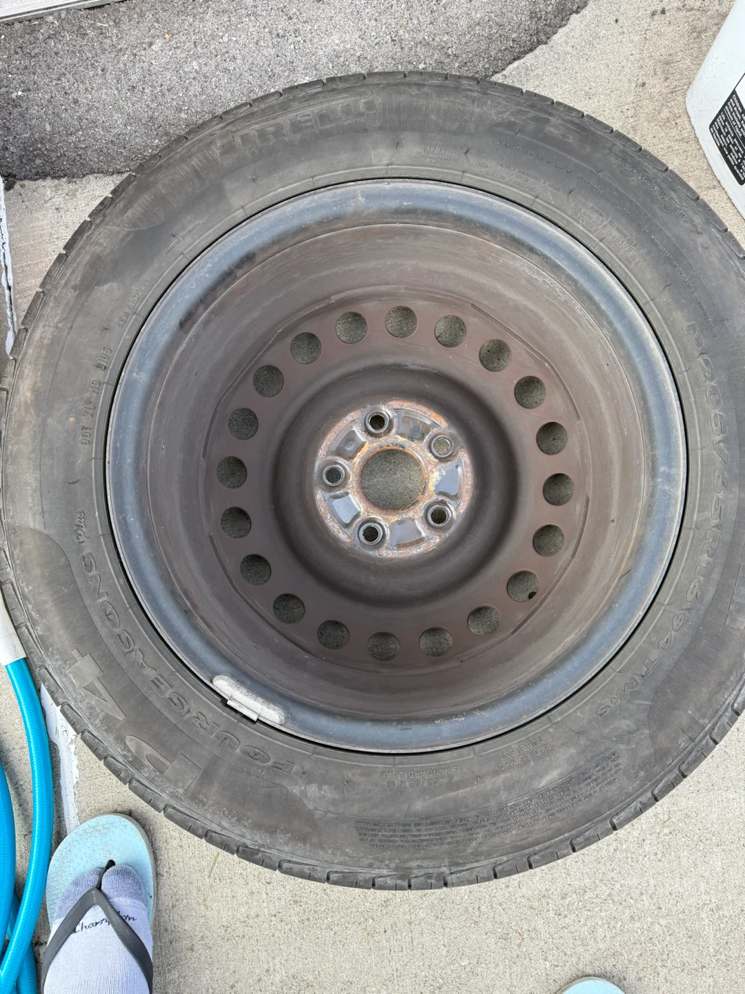 Pirelli Tire with Steel Rim - photo 4
