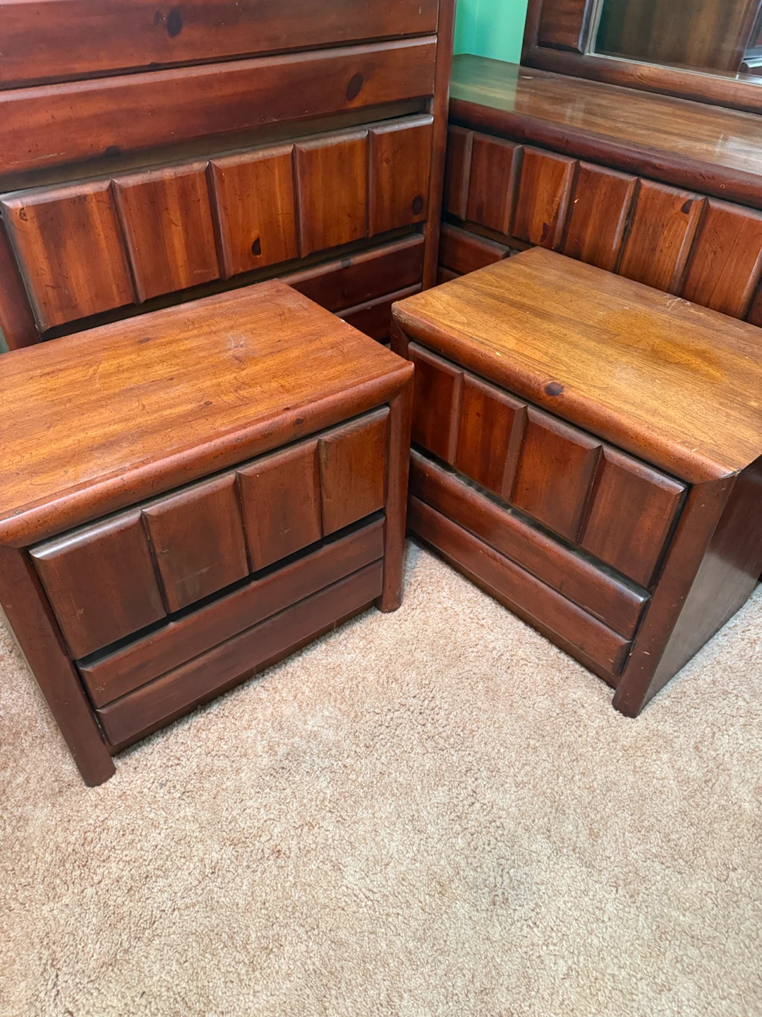Mid century modern bedroom set - photo 2