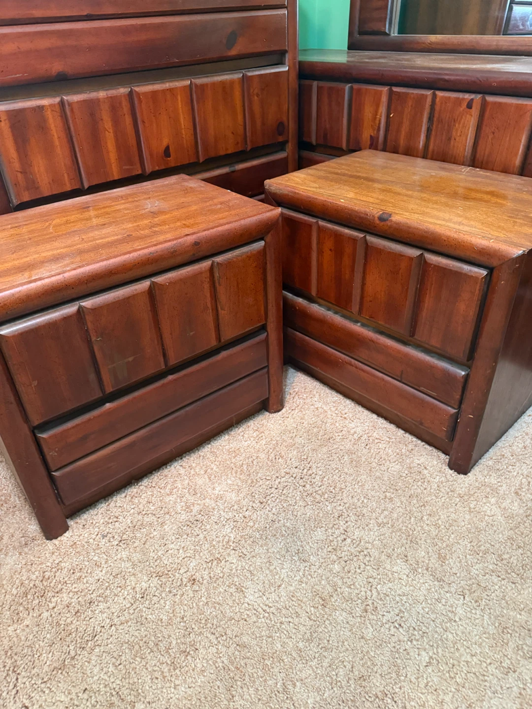 Mid century modern bedroom set - photo 3