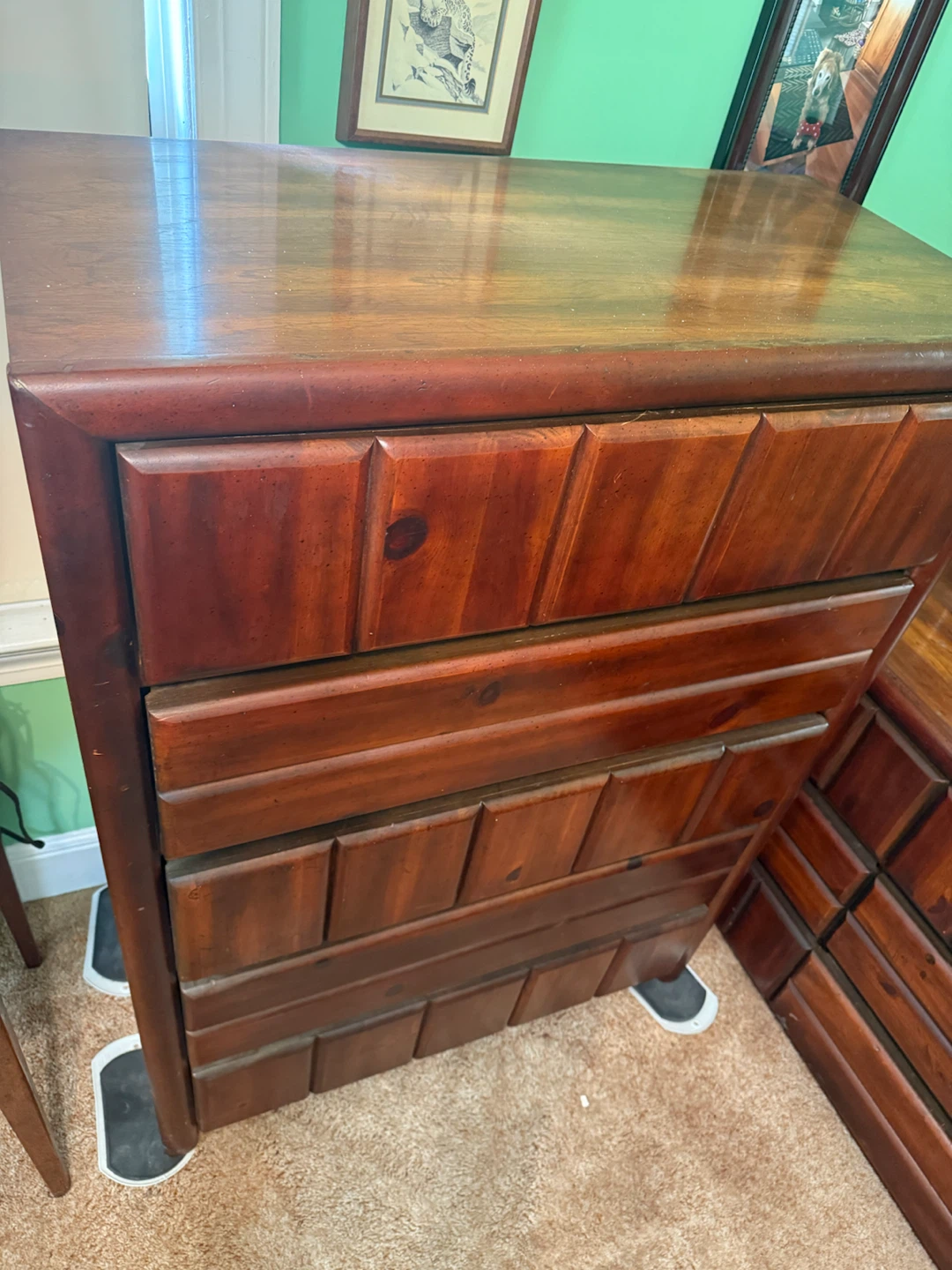 Mid century modern bedroom set - photo 4