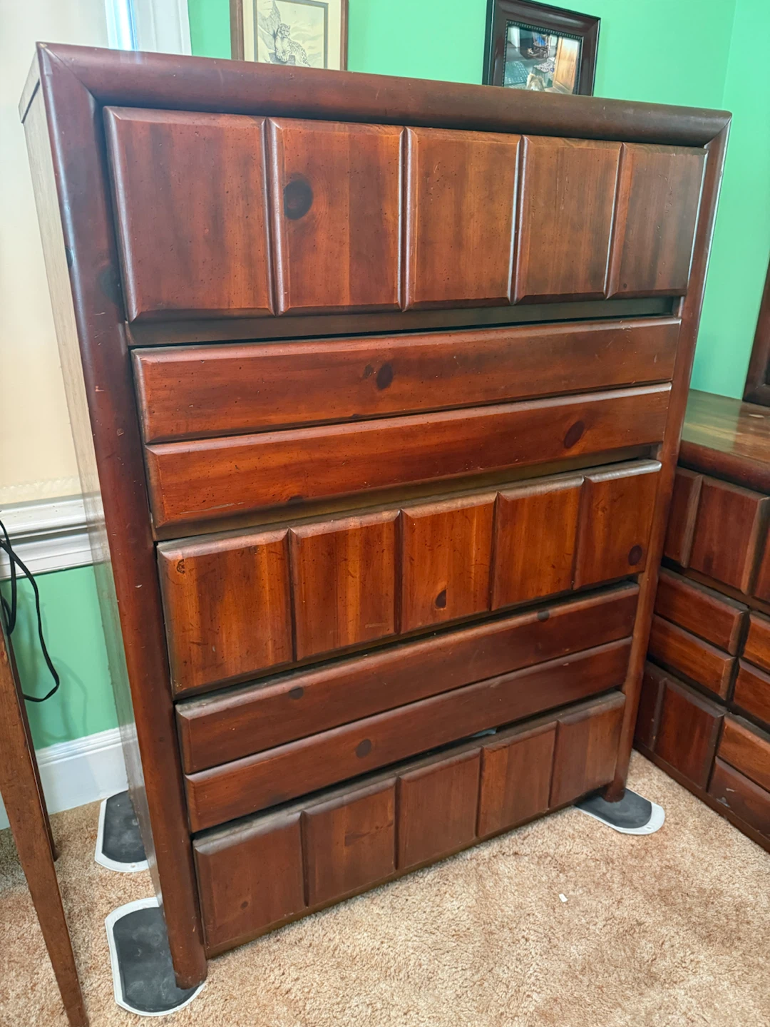 Mid century modern bedroom set - photo 5