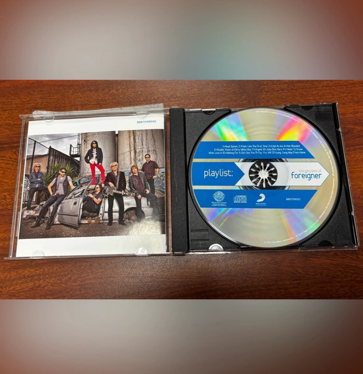 Playlist: The Very Best of Foreigner CD - photo 3