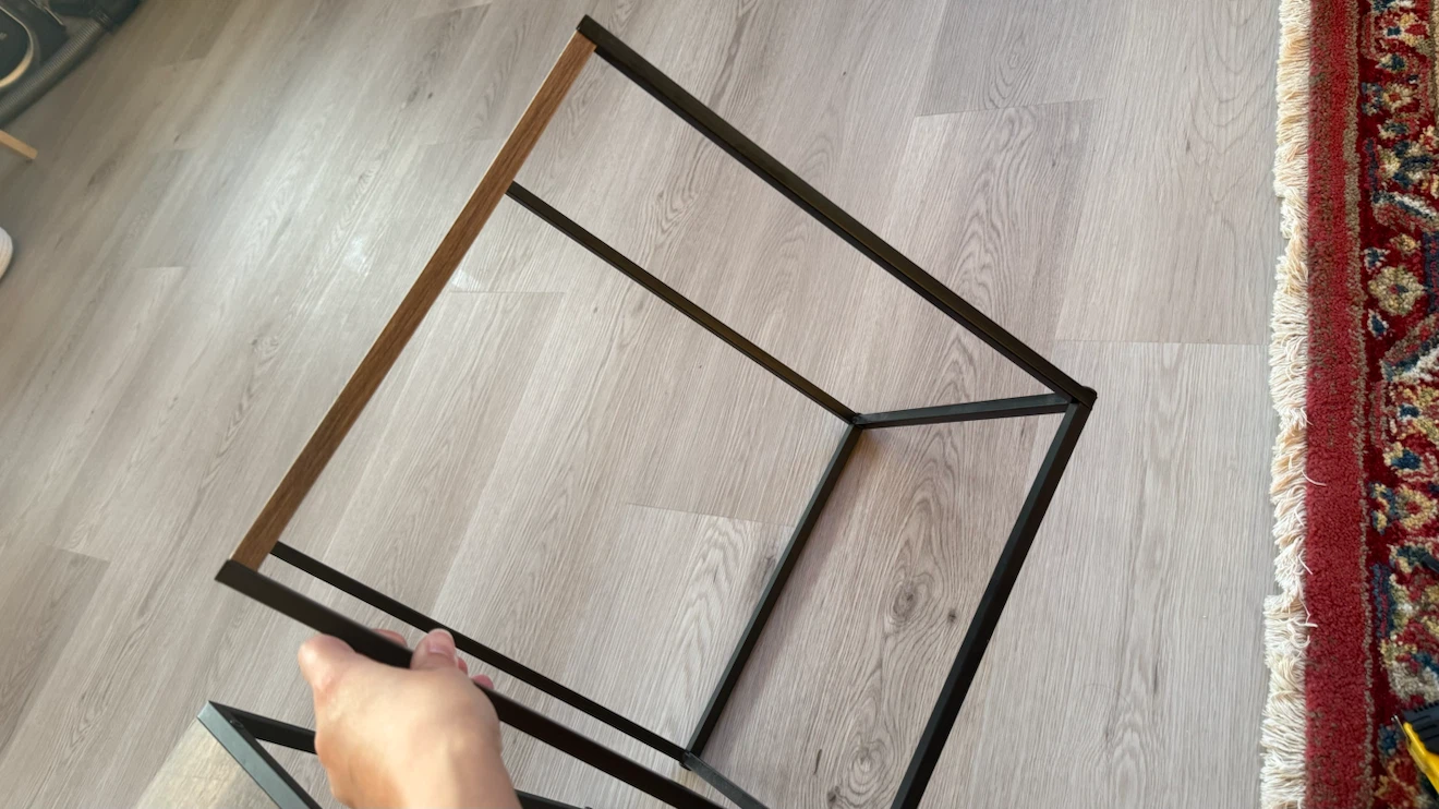 Two gently used small side tables - photo 4