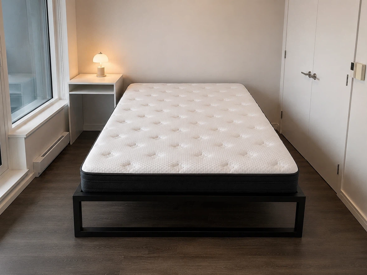 Bed Frame and mattress (full size)