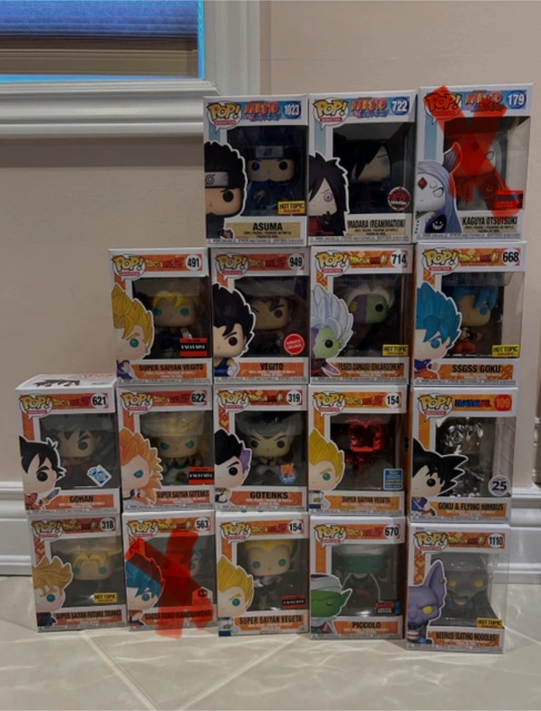Dragonball Funko Pops