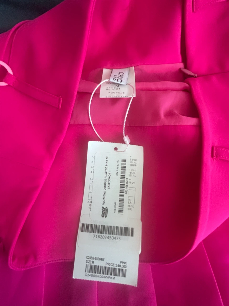 CHUCUCHU Pleated Pink Skirt - photo 2