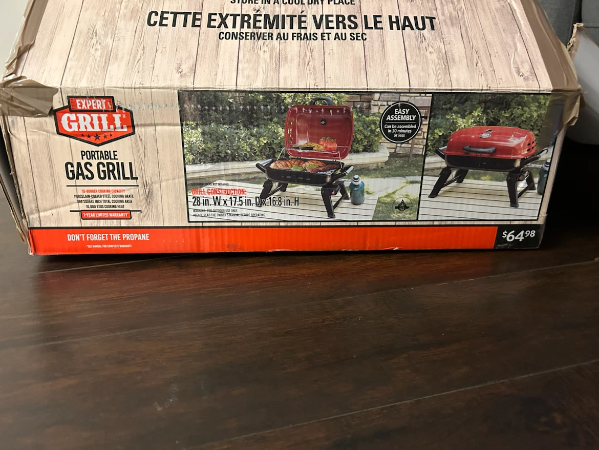 Expert Grill Portable Gas Grill (NEVER USED) - photo 3