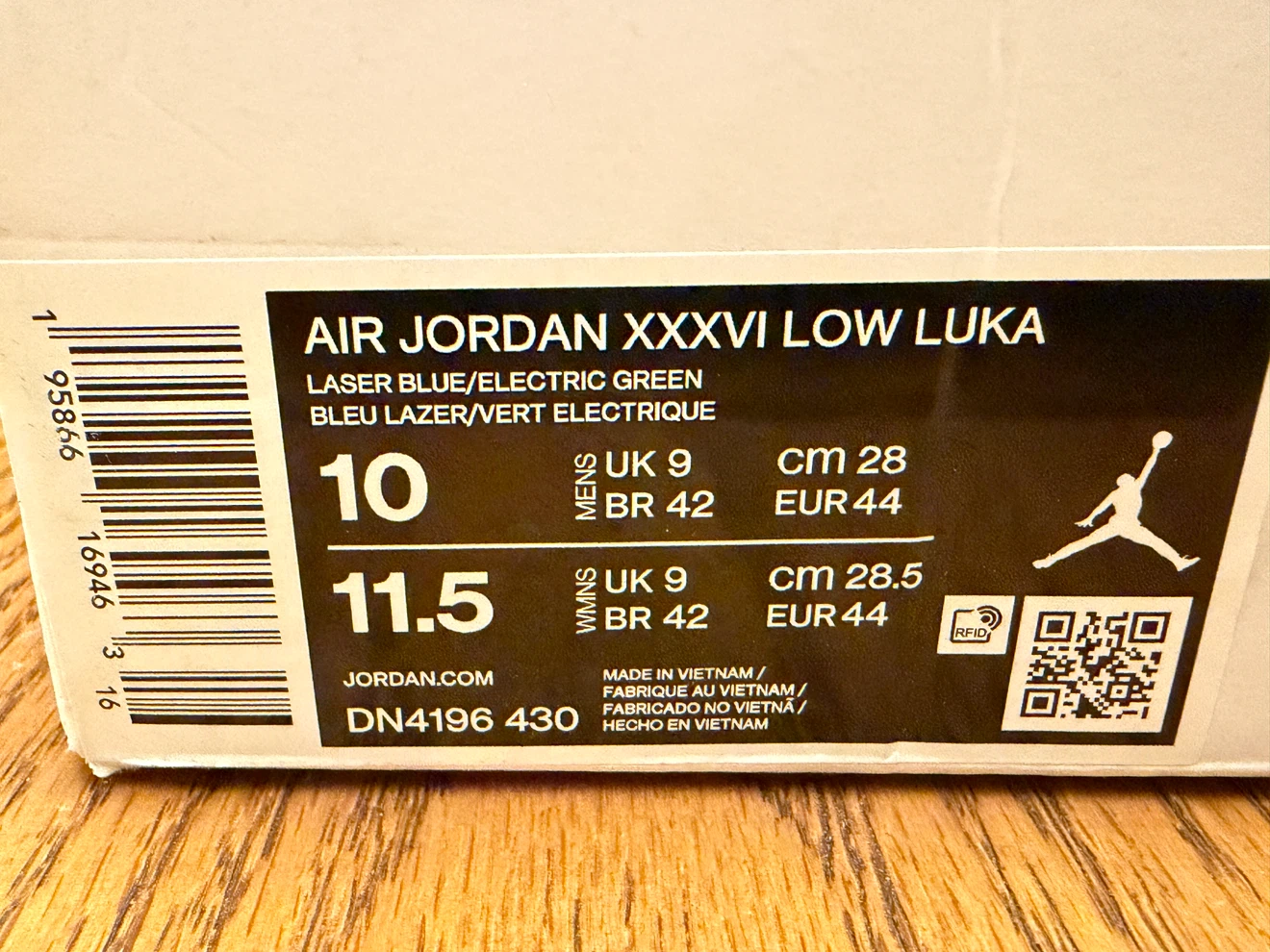 Air Jordan XXXVI Low Luka Basketball Shoes - photo 2