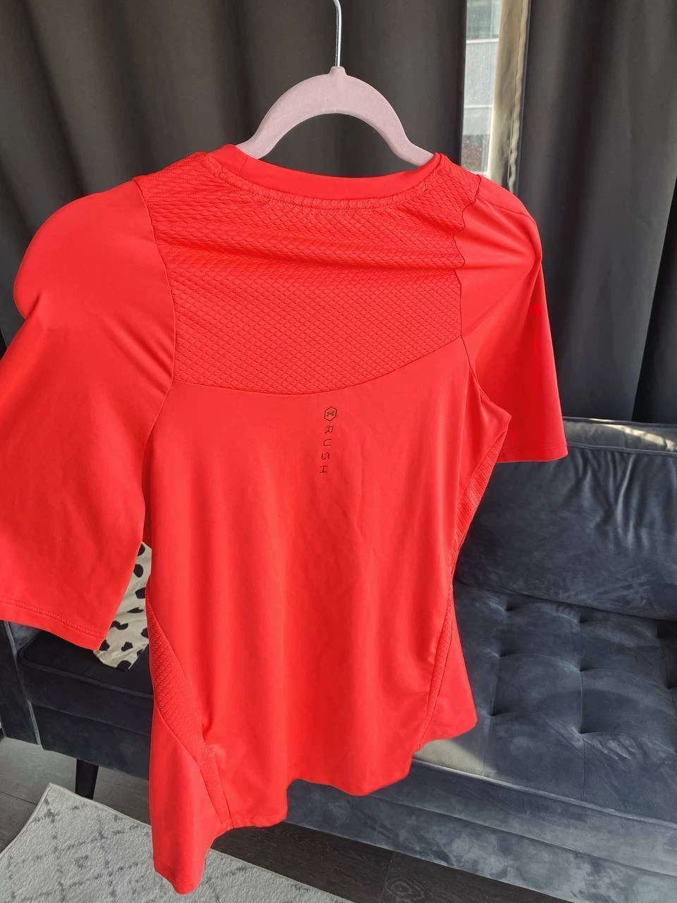 T-shirt rush top gray / orange L, Under Armour - photo 2