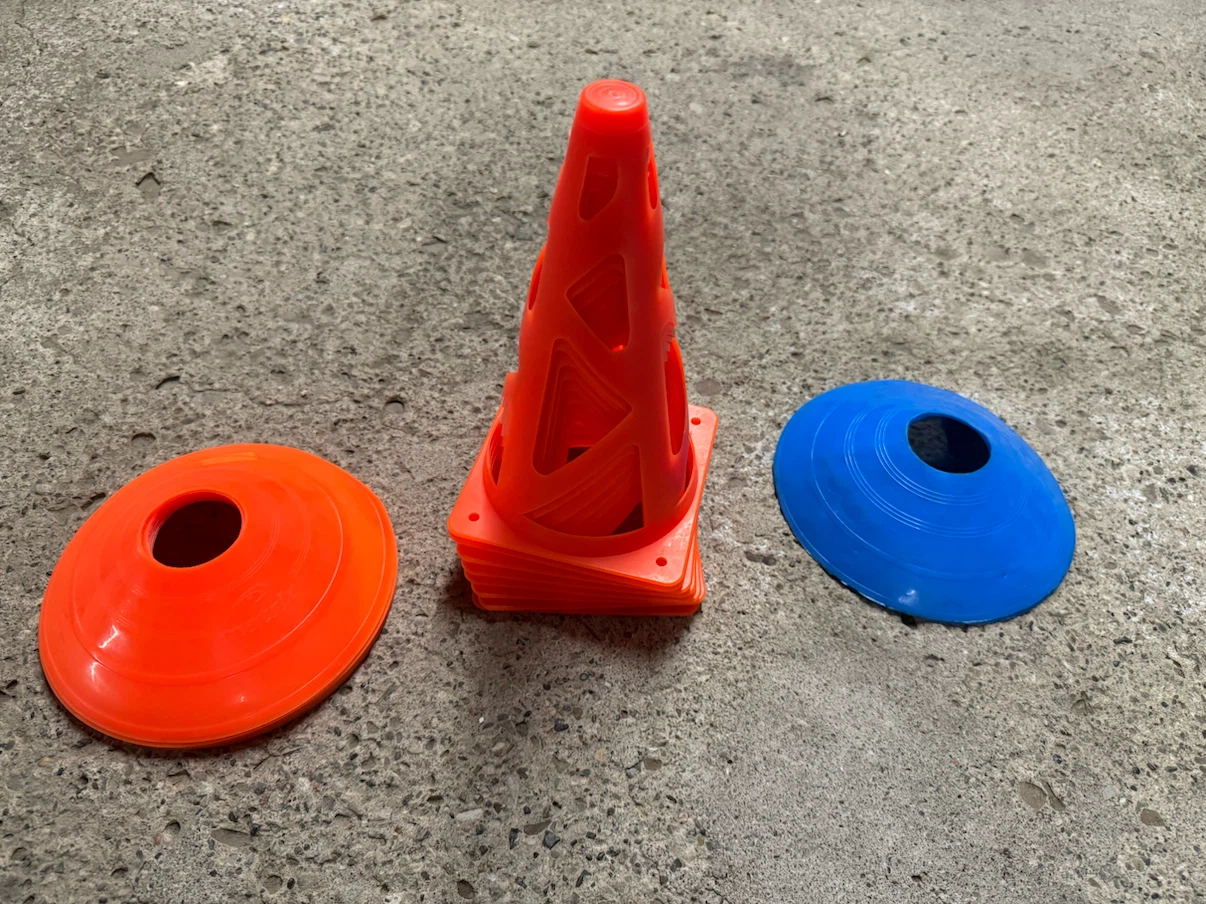 Soccer/Agility Training Cones & Marker Discs Set
