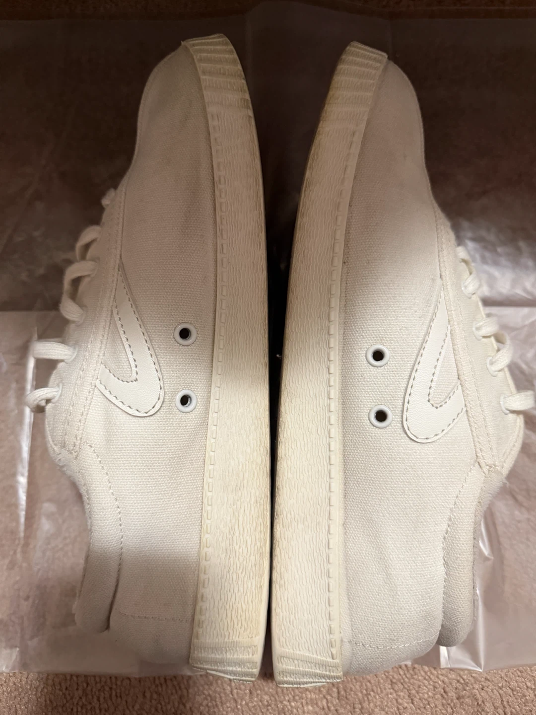 Tretorn White Canvas Sneakers - photo 2
