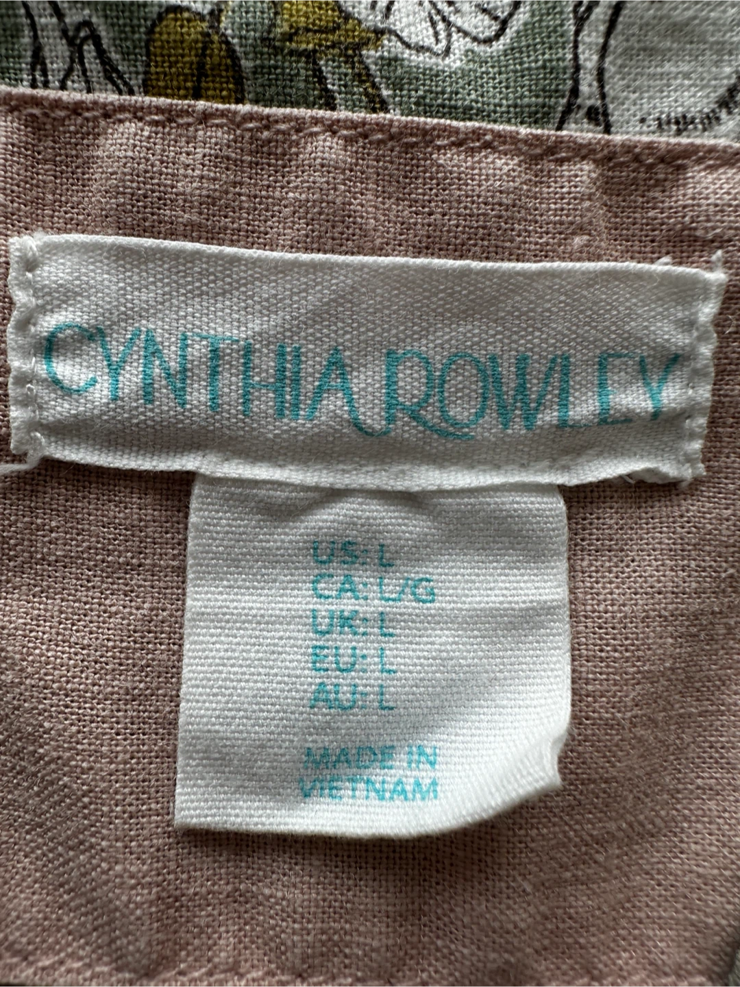 Cynthia Rowley Floral Tiered Dress - Size L - photo 2