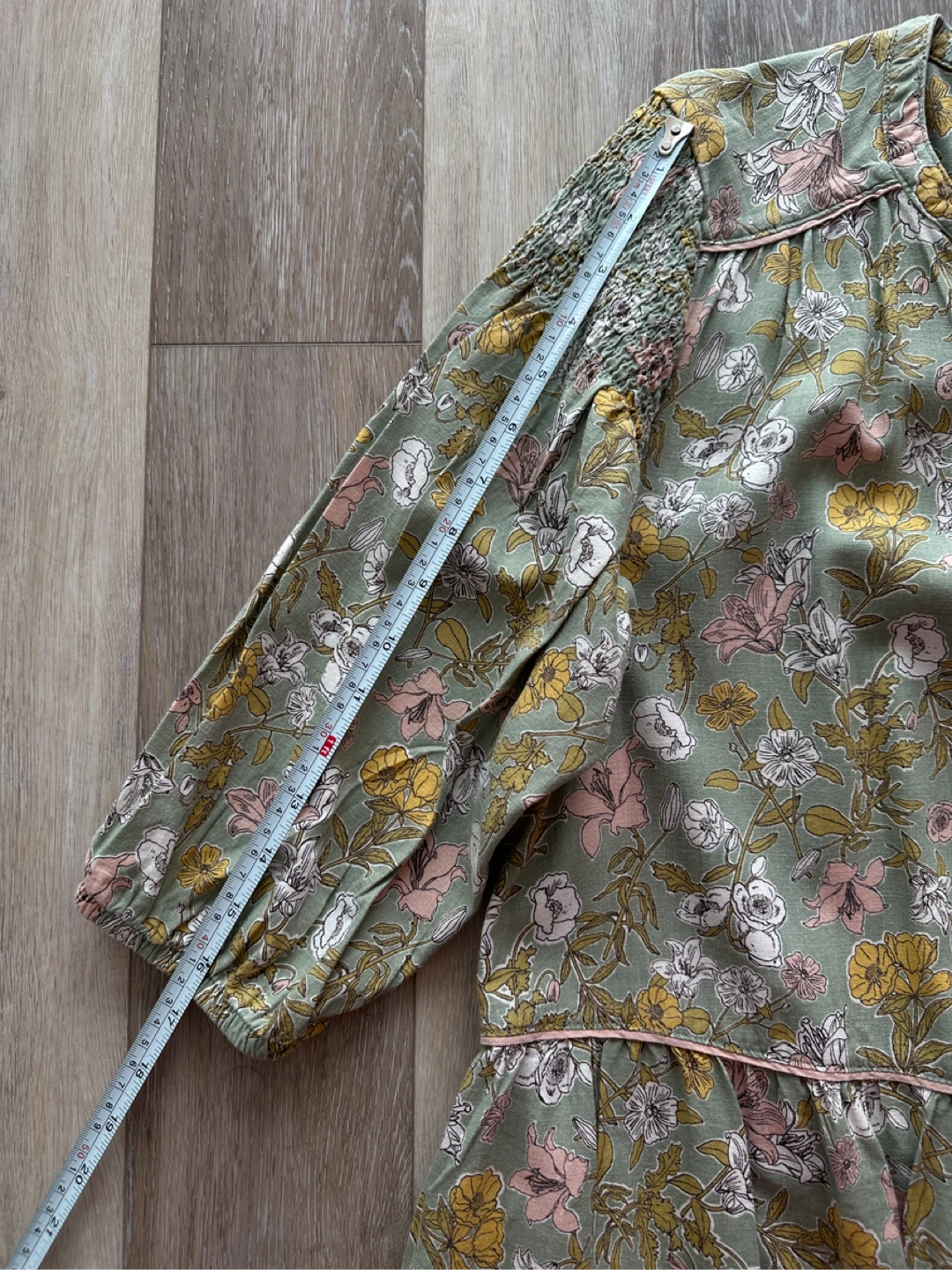 Cynthia Rowley Floral Tiered Dress - Size L - photo 5
