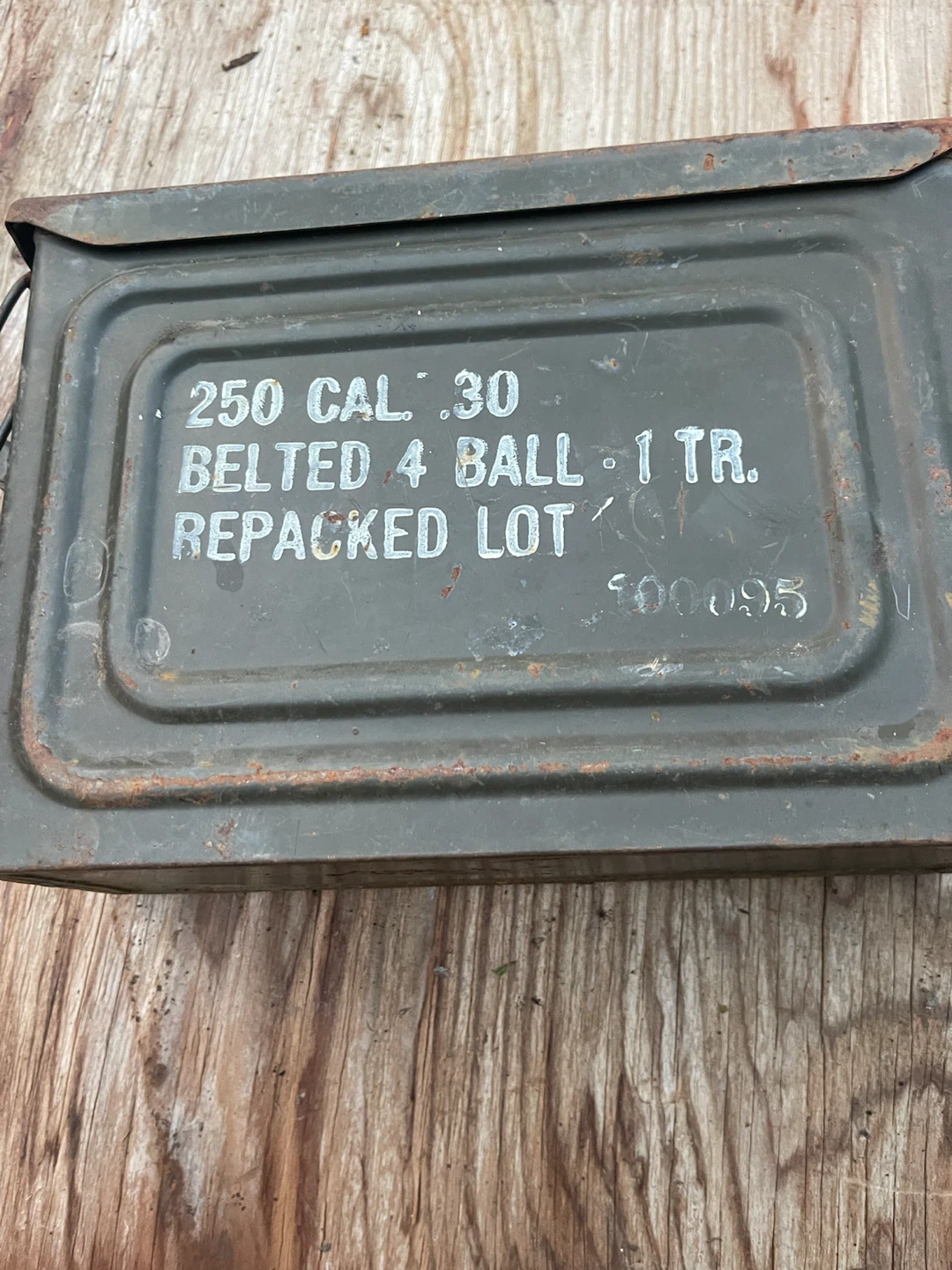 Vintage WW2 Ammo Can .30 Caliber