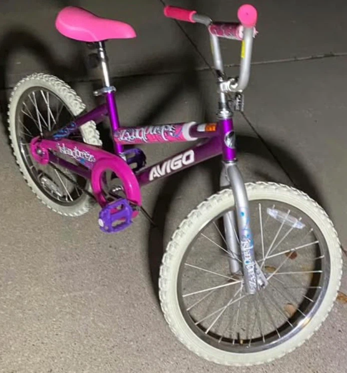 Avigo Purple Bike with Pink Accents - photo 2