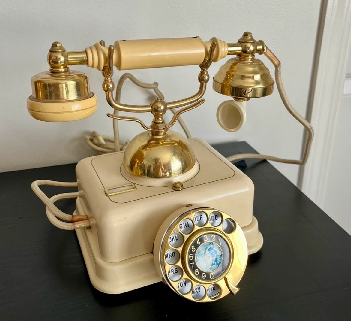 Vintage fancy  Rotary Dial Telephone