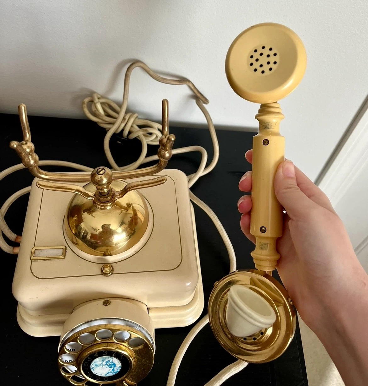 Vintage fancy  Rotary Dial Telephone - photo 2