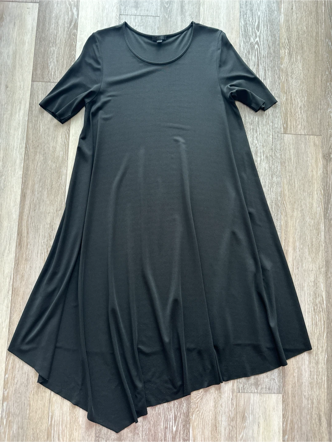COS Black T-Shirt Dress M