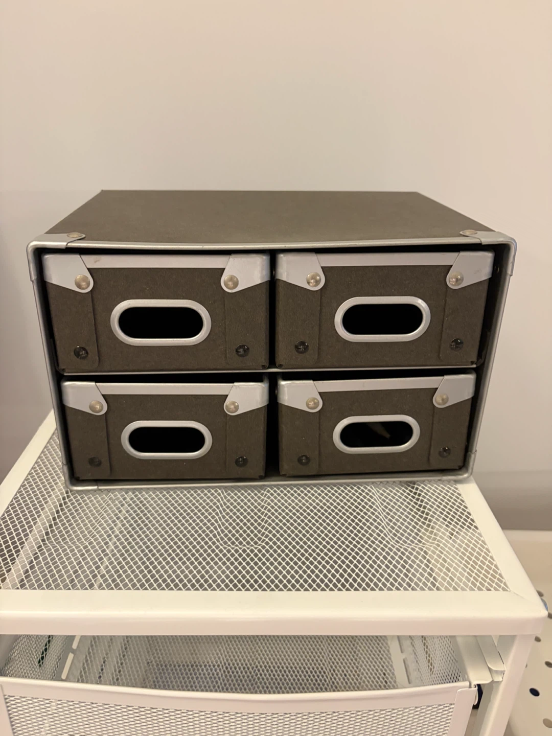 4-Drawer Storage Organizer Unit