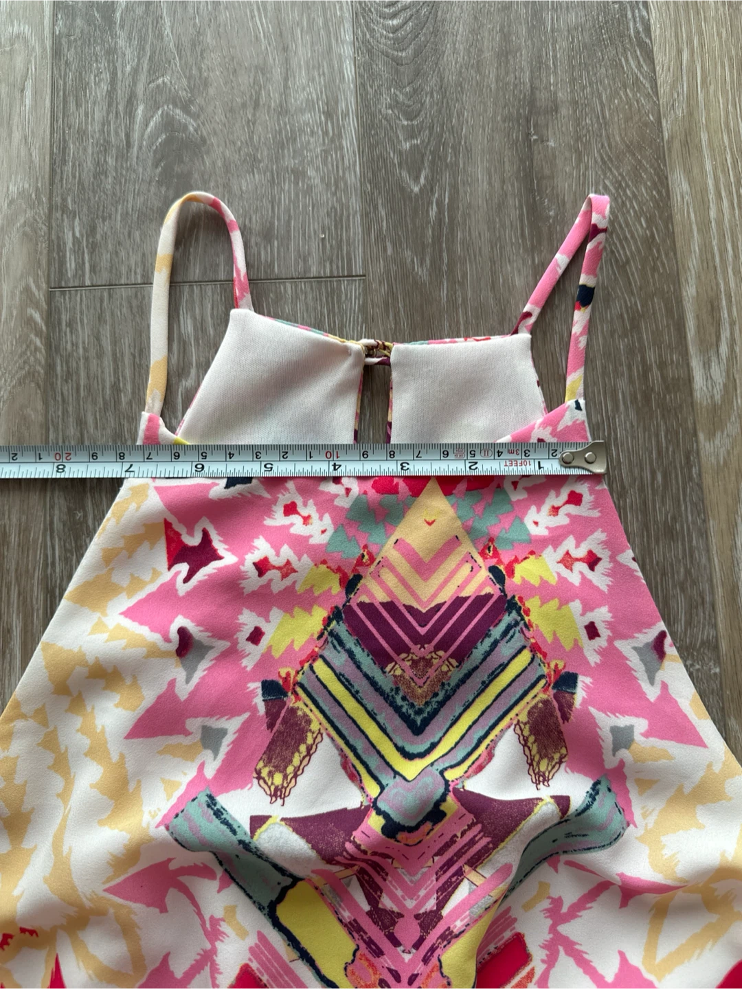 Everly Colourful Halterneck Dress M - photo 2